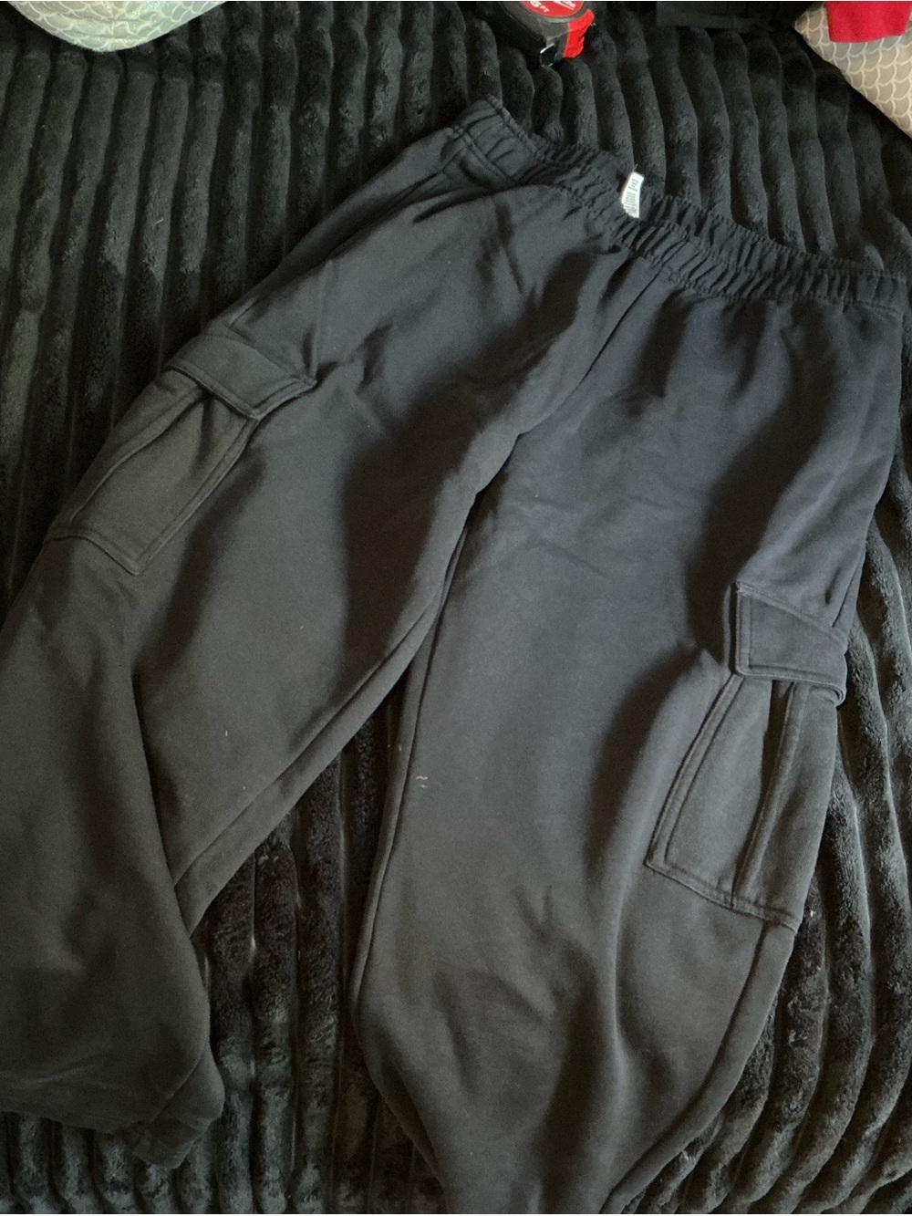 Kyodan Black Cargo Sweatpants